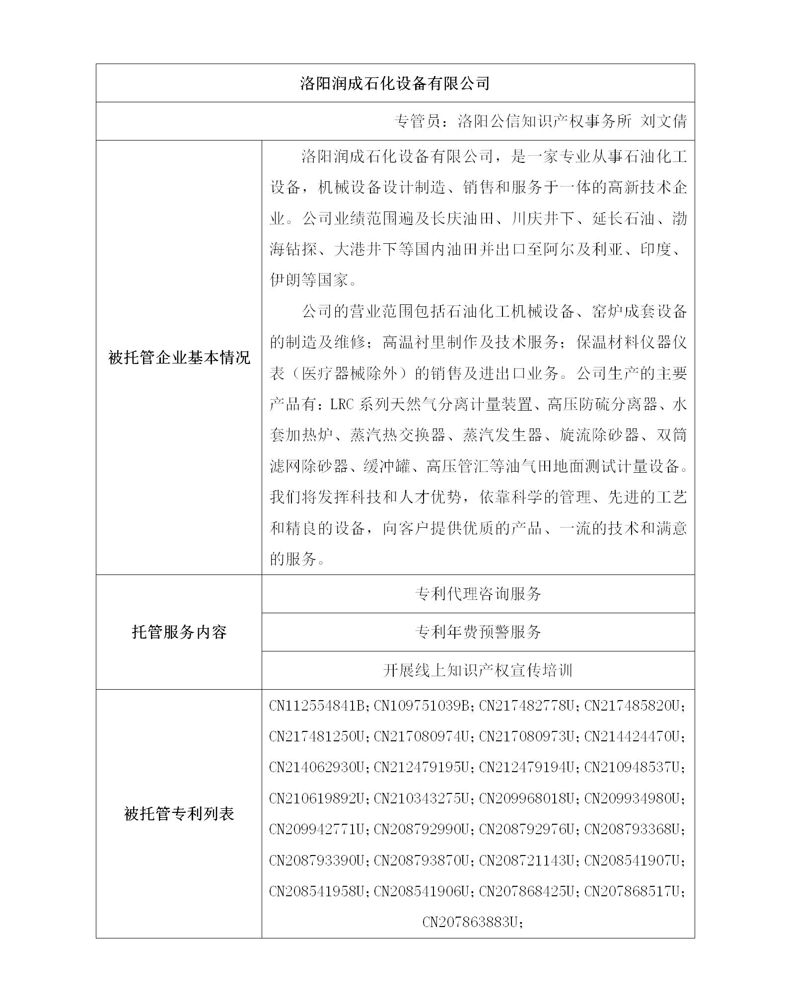 洛阳润成石化设备有限公司