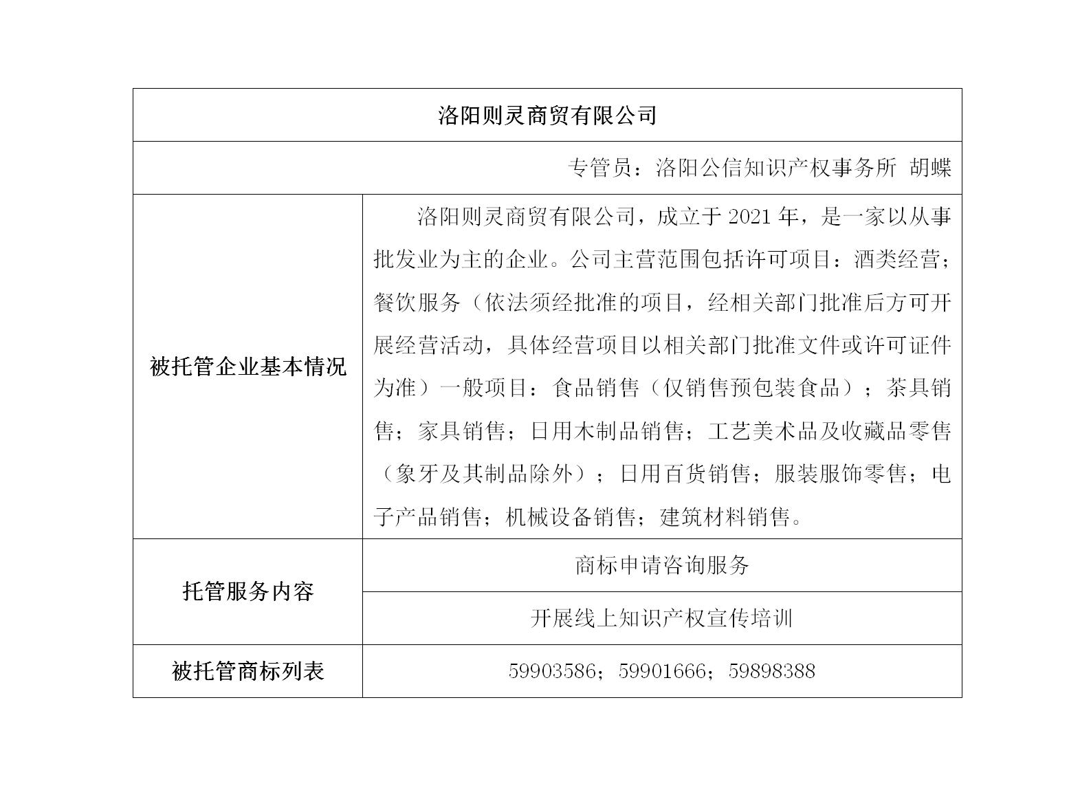 洛阳则灵商贸有限公司