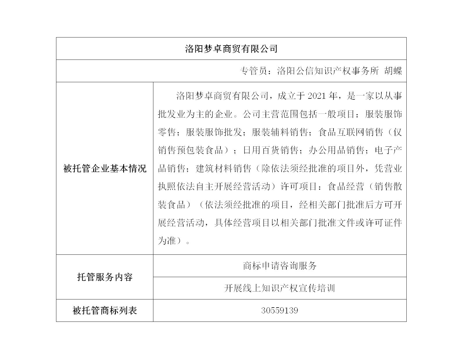 洛阳梦卓商贸有限公司