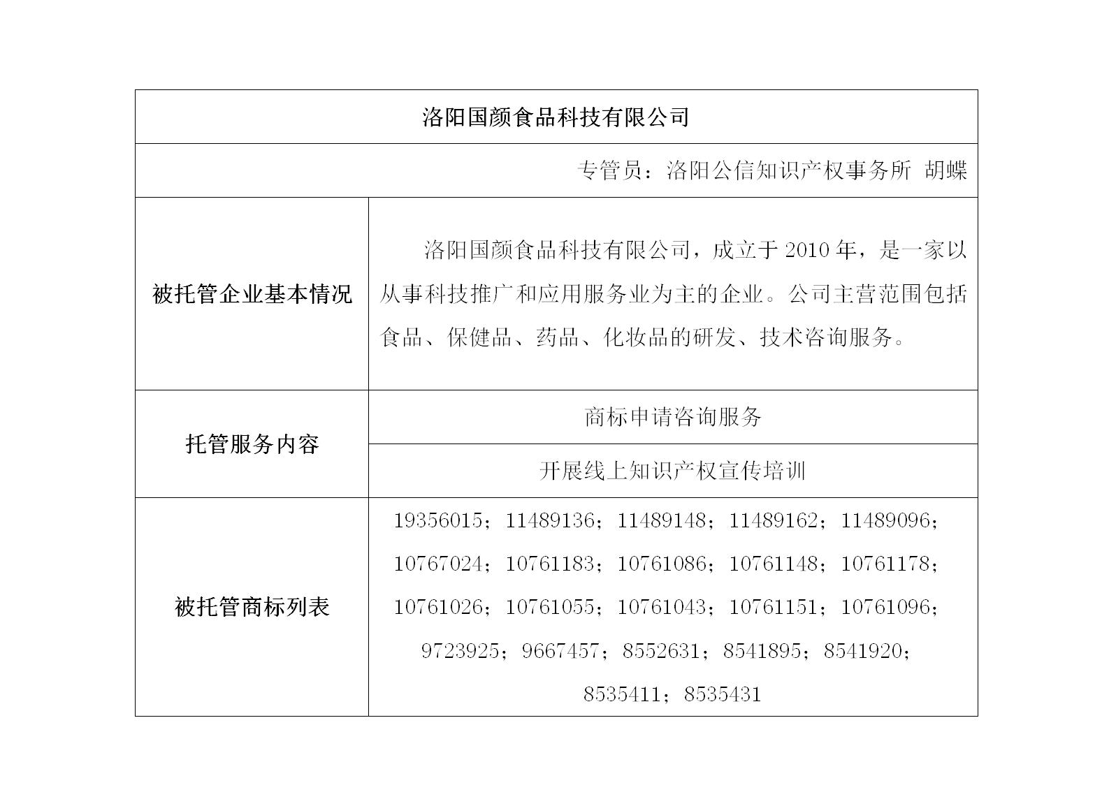 洛阳国颜食品科技有限公司